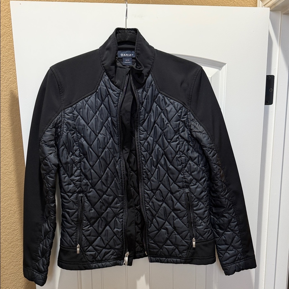 Ariat Black Quilted Puffer Jacket